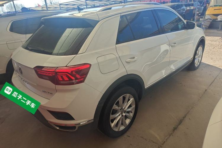 Used Volkswagen T-ROC 2020 230TSI DSG Two-Wheel Drive Advanced Version Rear Right 45 Deg