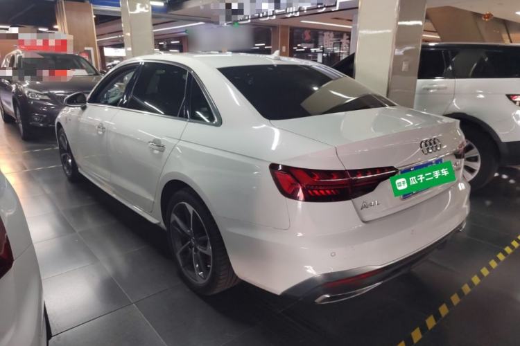 Used Audi A4L 2020 40 TFSI Fashion Dynamic Model Rear Left 45 Deg