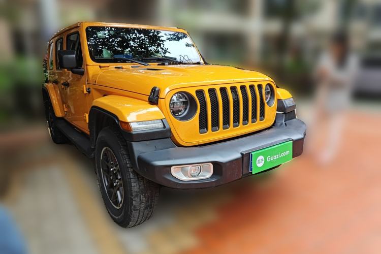 Used Jeep Wrangler 2021 2.0T 80th Anniversary Edition Front Right 45 Deg