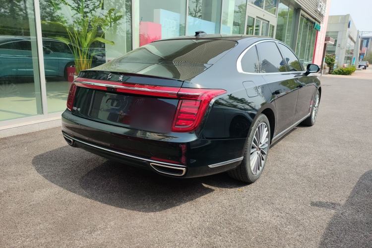 Used Hongqi H9 2020 2.0T Smart Connect Flagship Edition Rear Right 45 Deg