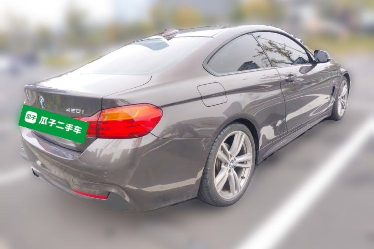 Used BMW 4 Series 2016 420i Design Package Model Rear Right 45 Deg