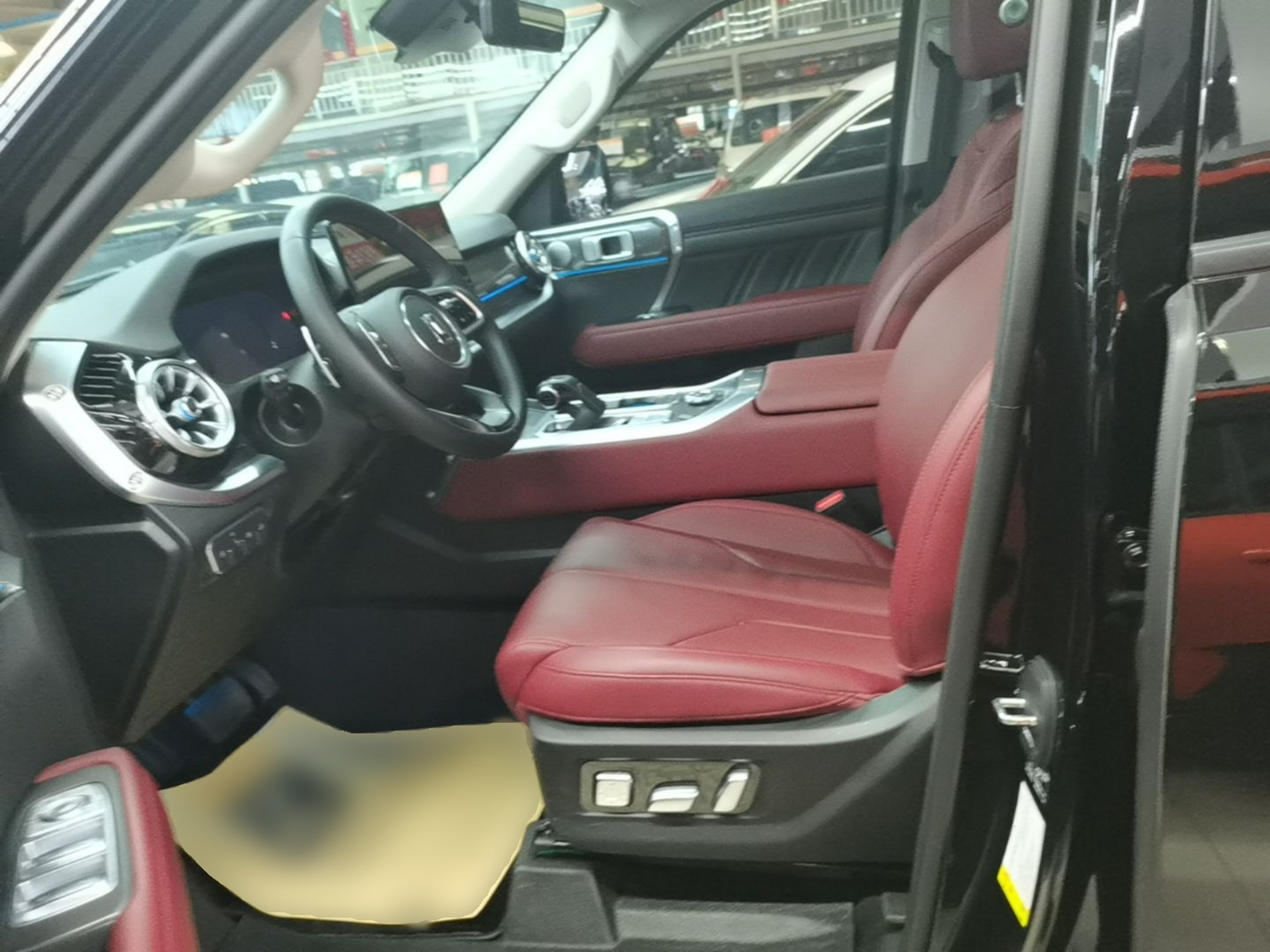 Avant de la voiture
