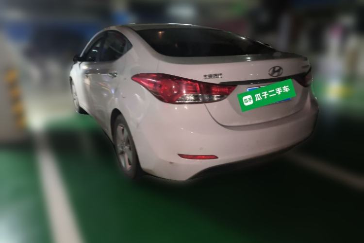 Used Hyundai Elantra (5th Generation / Langdong) 2012 1.6L Automatic Prestige Model Rear Left 45 Deg