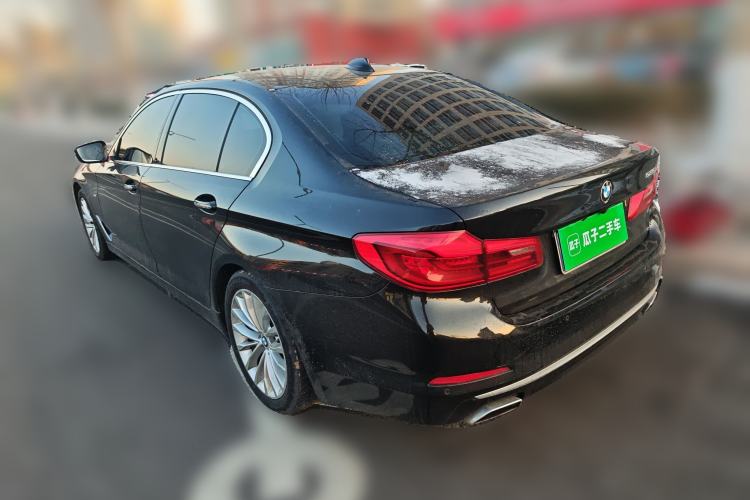 Used BMW 5 Series 2018 525Li Luxury Package Rear Left 45 Deg