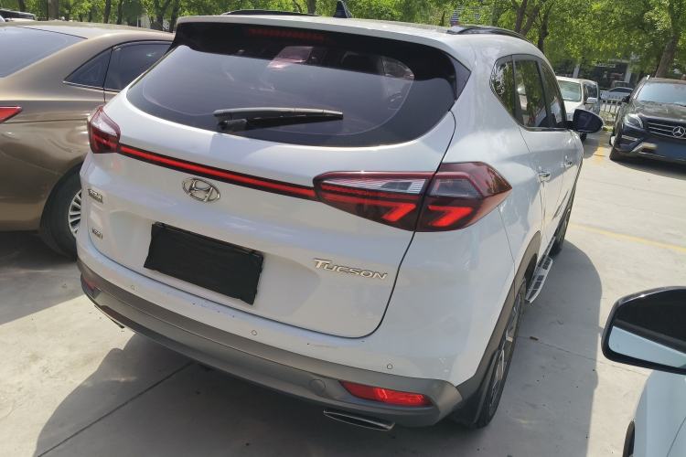 Used Hyundai Tucson 2020 280TGDi Two-Wheel-Drive GLS Fashion Edition China VI Standard Rear Right 45 Deg