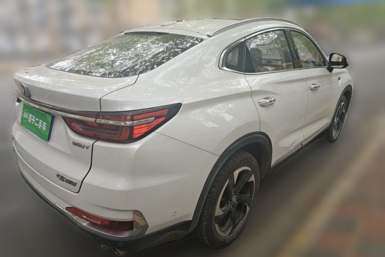 Used CHANGAN CS85 COUPE 2019 2.0T Automatic Luxury Edition China V Standard Rear Right 45 Deg