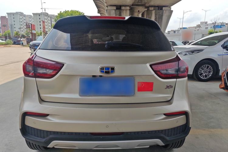 Used Geely Auto Vision X3 2019 Upgraded Model 1.5L CVT Prestige Version Rear