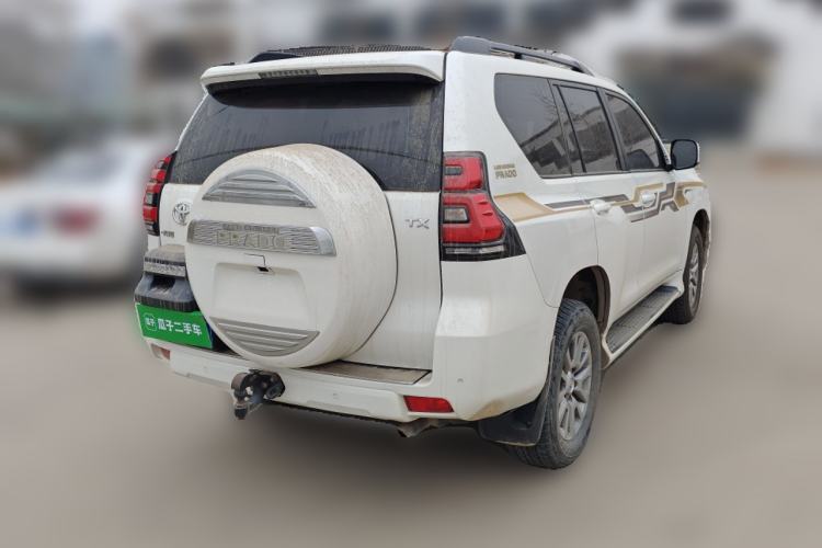 Used Toyota Prado 2018 3.5L Automatic TX-L with Rear-Mounted Spare Tire

