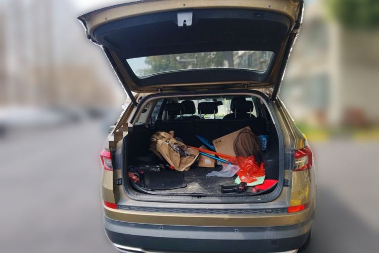 Used Skoda Kodiaq 2018 TSI380 7-Seater Four-Wheel-Drive Flagship Edition Trunk