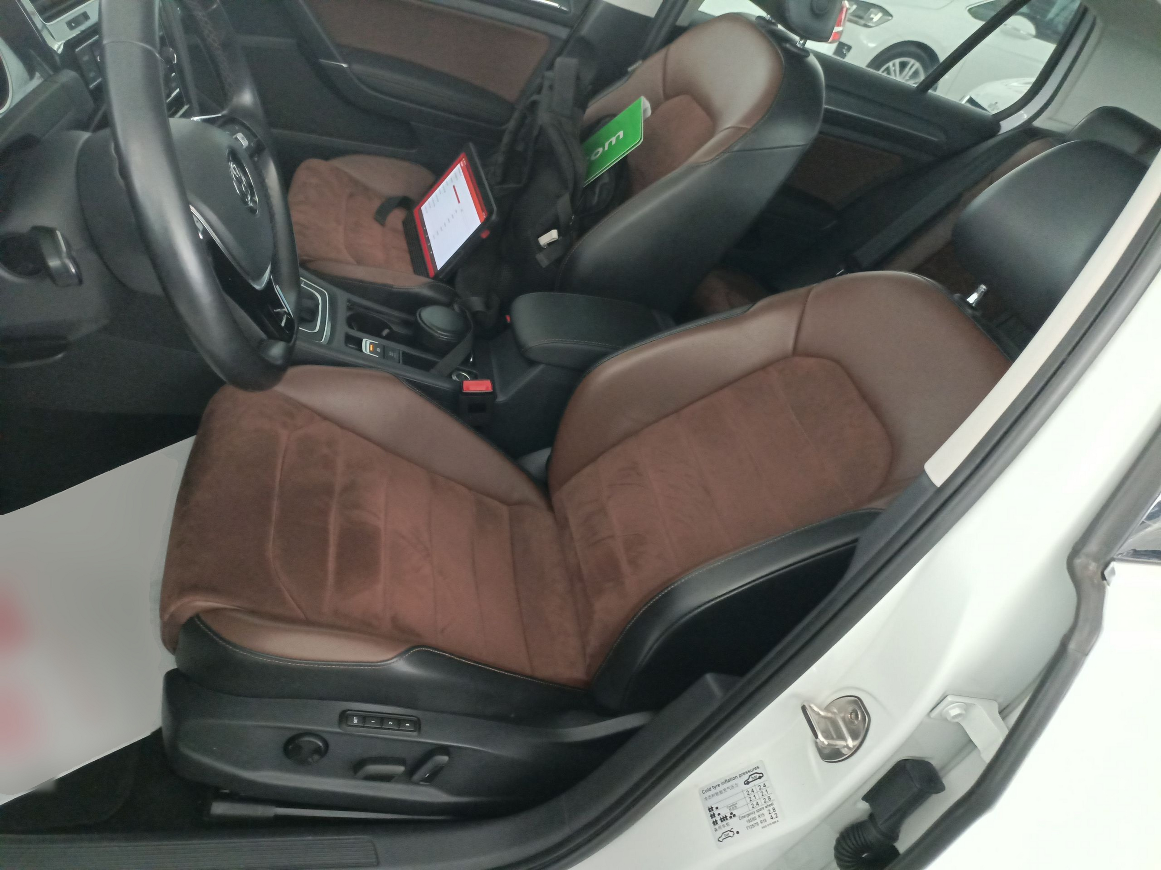 Avant de la voiture