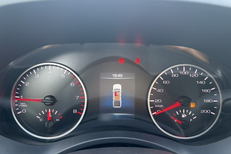 Used Great Wall Poer 2021 2.0T Commercial Version Manual Transmission Gasoline Two-Wheel Drive Elite Trim with Long Bed – GW4C20B Instrument Cluster