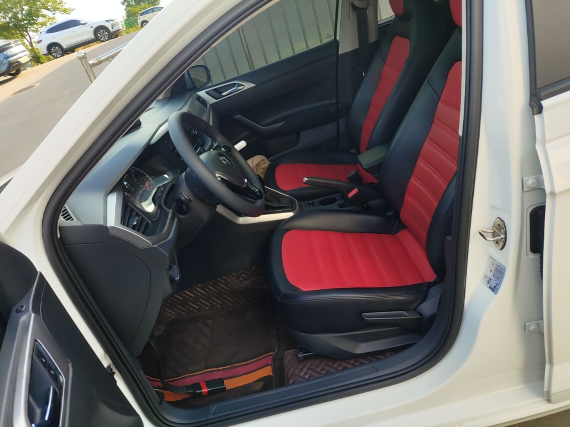 Avant de la voiture