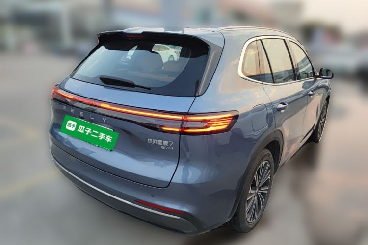 Used Geely Galaxy Xingjian 7 EM-i 2025 120km Flagship Edition Rear Right 45 Deg