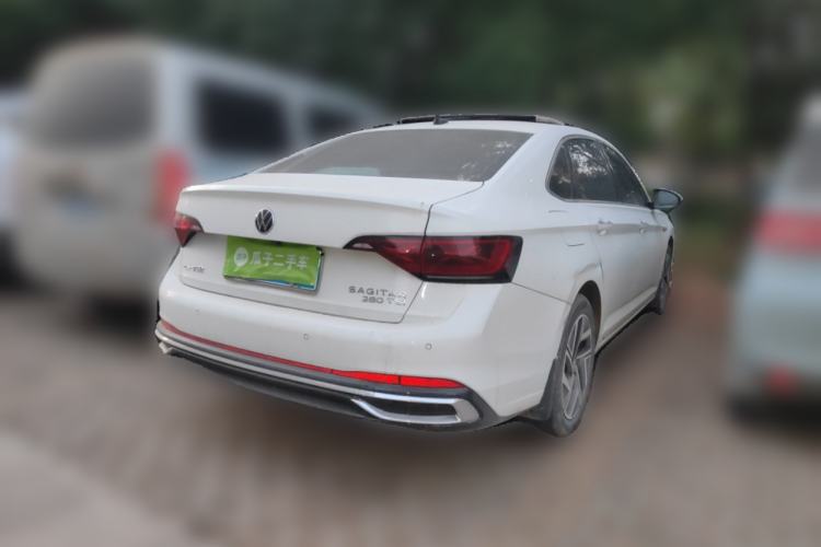 Used Volkswagen Sagitar 2023 280TSI DSG Beyond Lite Edition Rear Right 45 Deg