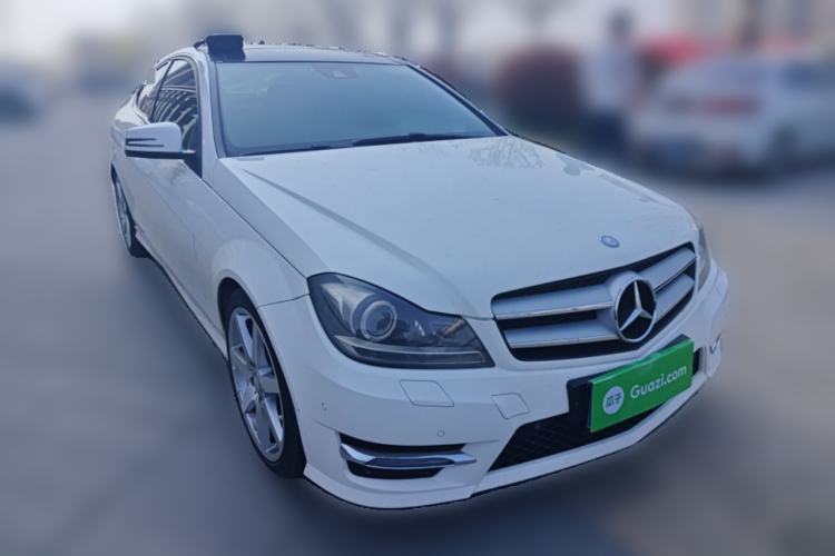 Used Mercedes-Benz C-Class 2013 C 180 Coupe Front Right 45 Deg