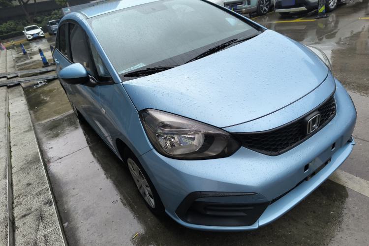 Used Honda Fit 2021 1.5L CVT Trend Edition Front Right 45 Deg