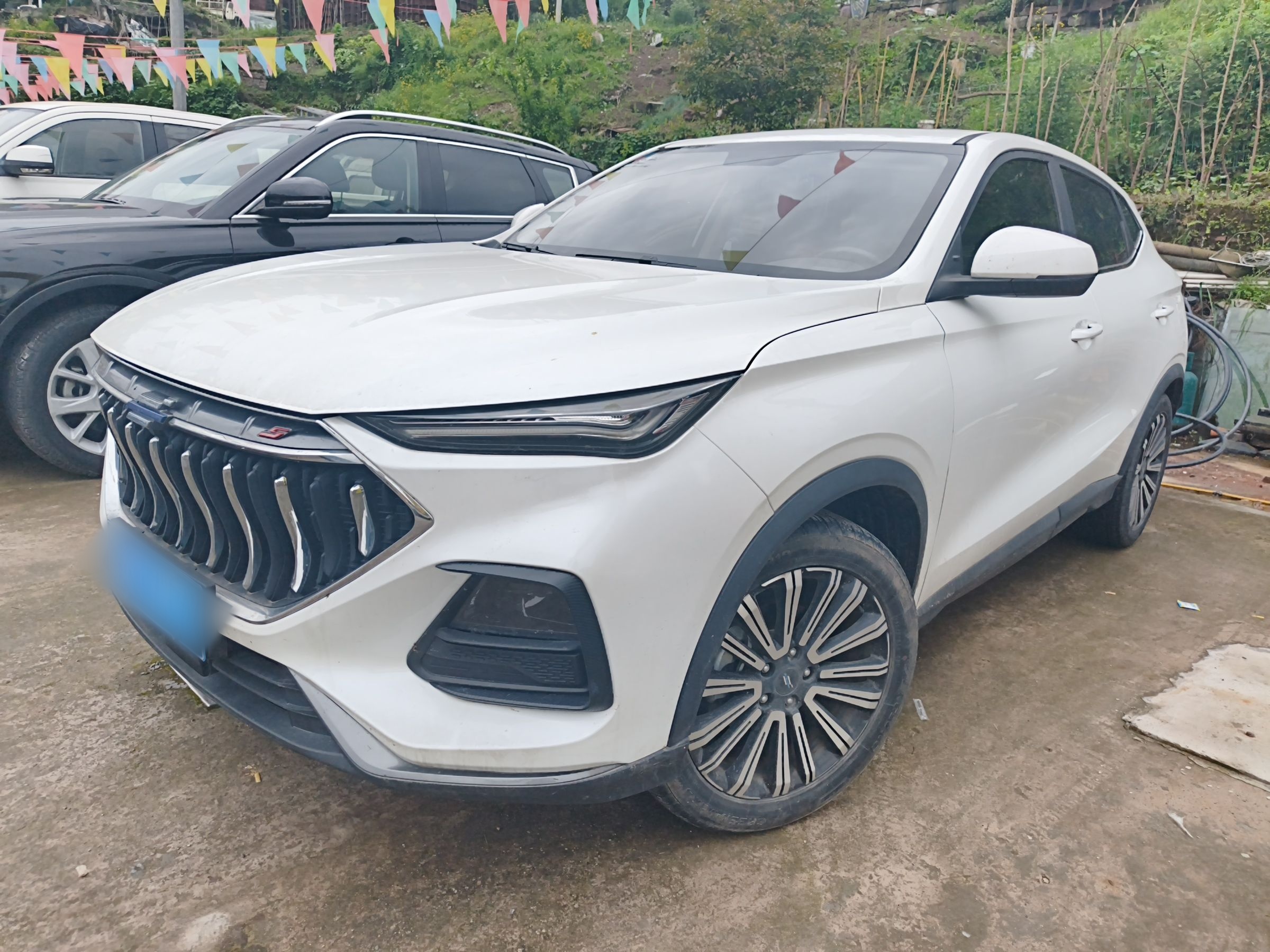 تحت مقدمة السيارة