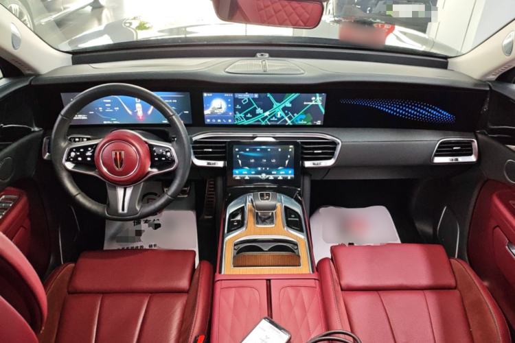Used Hongqi E-HS9 2021 460 km Range Flagship Edition Six-Seater Center Console