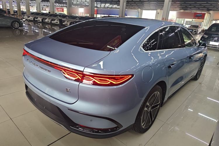 Used BYD Han 2023 EV Champion Edition 605KM Front-Drive Premium Model Rear Right 45 Deg