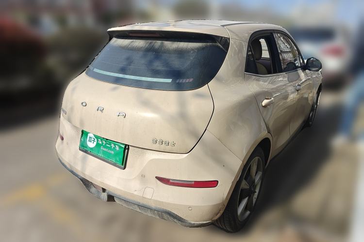 Used ORA Good Cat 2023 401 km Standard Range Premium Version Lithium Iron Phosphate Rear Right 45 Deg