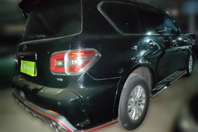 Used Nissan Patrol 2018 4.0L LinkedIn Edition Rear Right 45 Deg