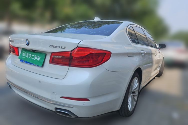 Used BMW 5 Series 2019 525Li Luxury Package Rear Right 45 Deg