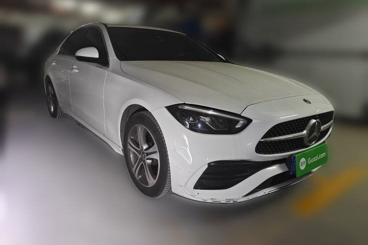 Used Mercedes-Benz C-Class 2022 C 200 L Sport Edition Front Right 45 Deg