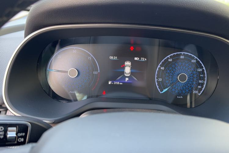 Used Hongqi E-QM5 2021 Charging Version Flagship Edition Instrument Cluster