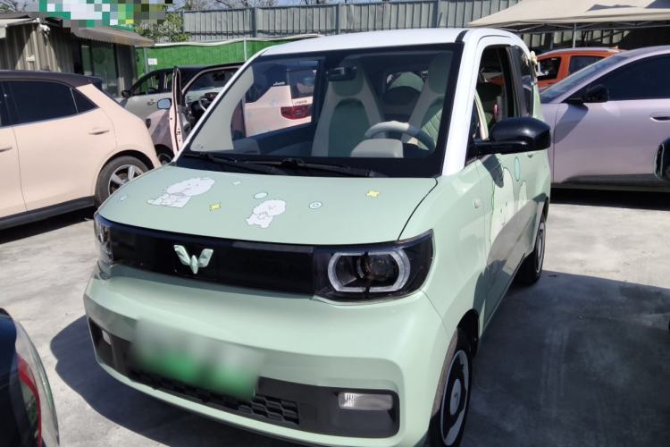 Used Wuling Hongguang MINIEV 2021 Macaron Fashion Model Lithium Iron Phosphate Front