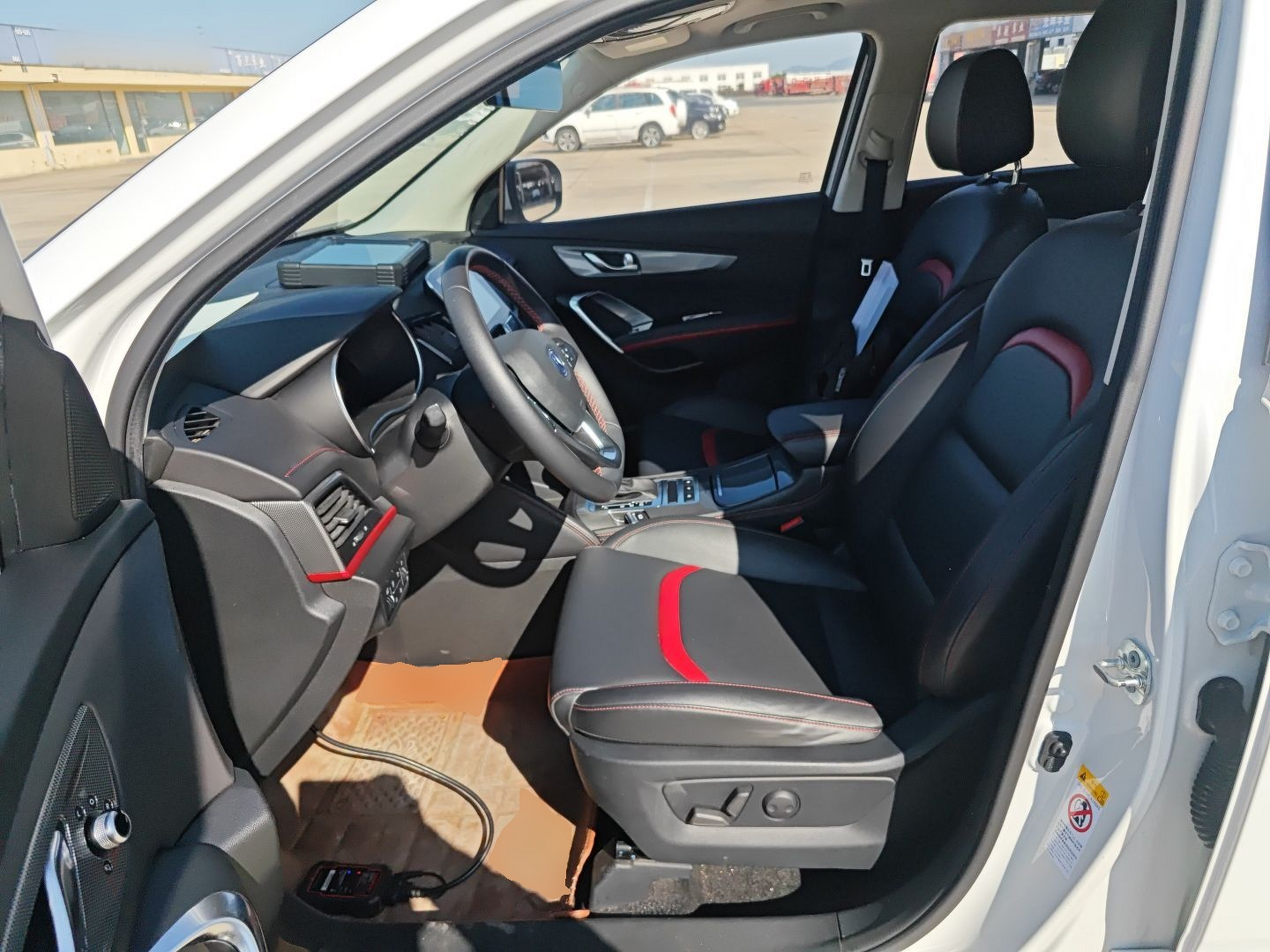 Avant de la voiture