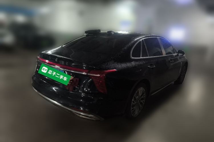 Used Hongqi H5 2023 2.0T Automatic Smart Connect Flagship Edition Rear Right 45 Deg