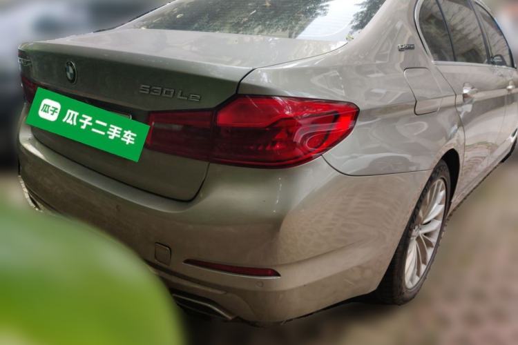 Used BMW 5 Series New Energy 2019 530Le Pioneer Edition Rear Right 45 Deg