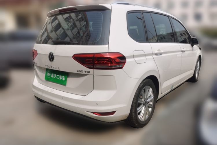 Used Volkswagen Touran 2021 Touran L 280TSI DSG Comfort Edition 7 Seats Rear Right 45 Deg