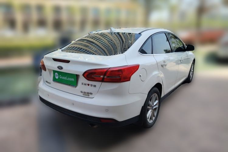 Used Ford Focus 2017 Sedan EcoBoost 180 Automatic Elite Model Rear Right 45 Deg