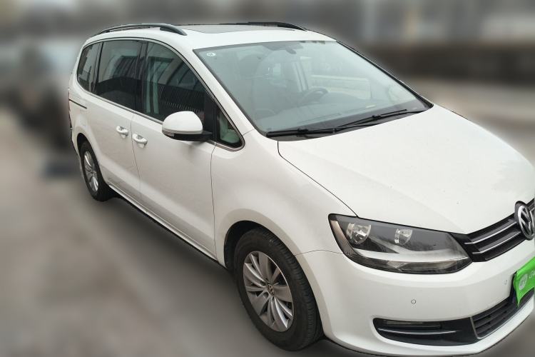 Used Volkswagen Sharan 2014 2.0 TSI Standard Model Front Right 45 Deg