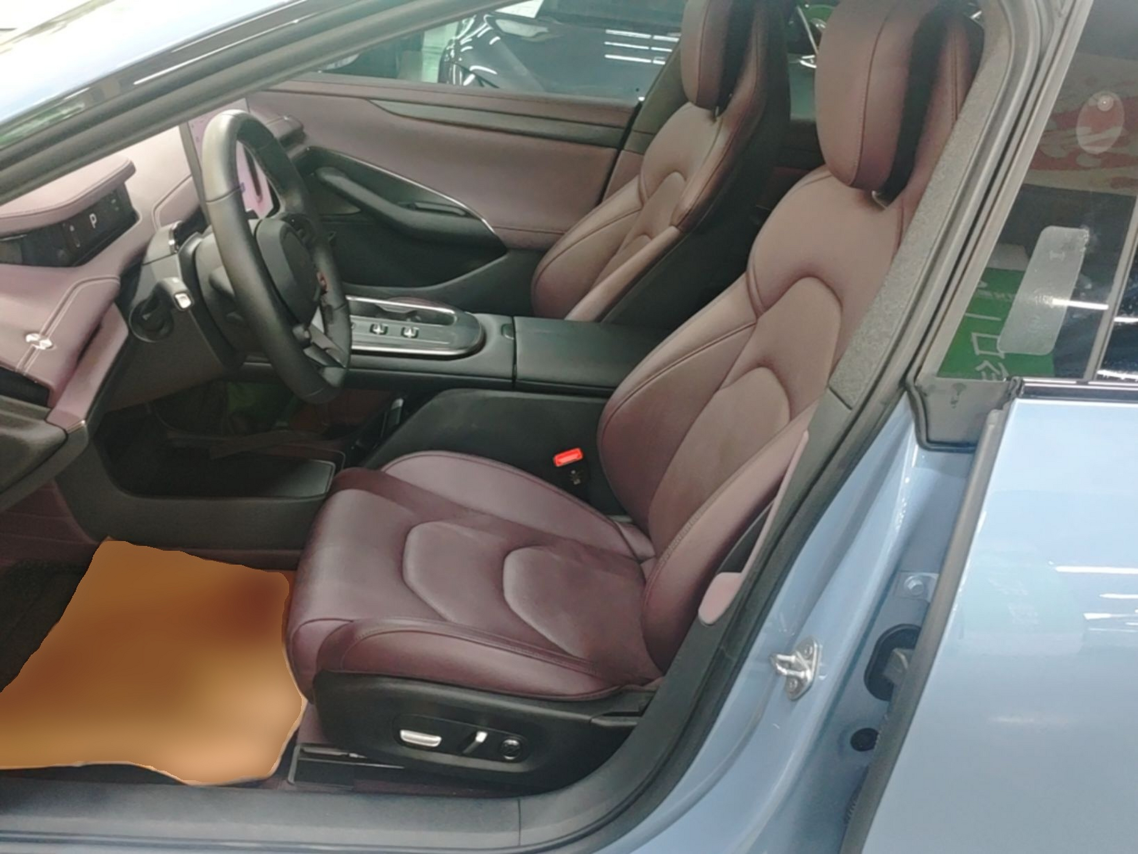 Avant de la voiture