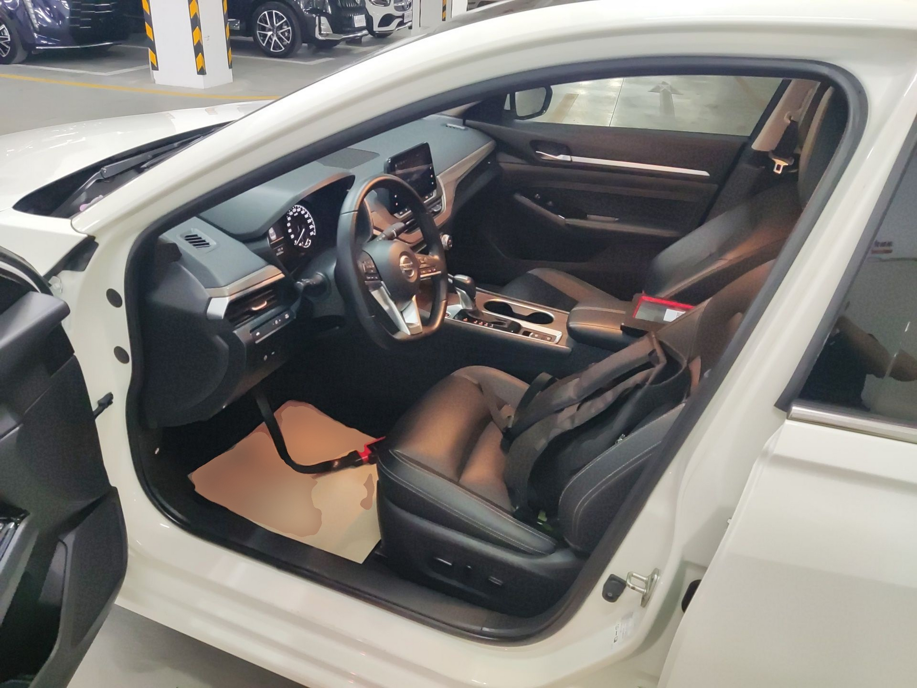 Avant de la voiture