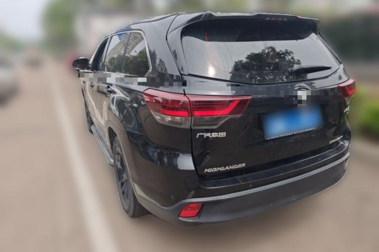 Used Toyota Highlander 2018 2.0T Four-Wheel Drive Knight Edition 7 Seats China VI Standard Rear Left 45 Deg