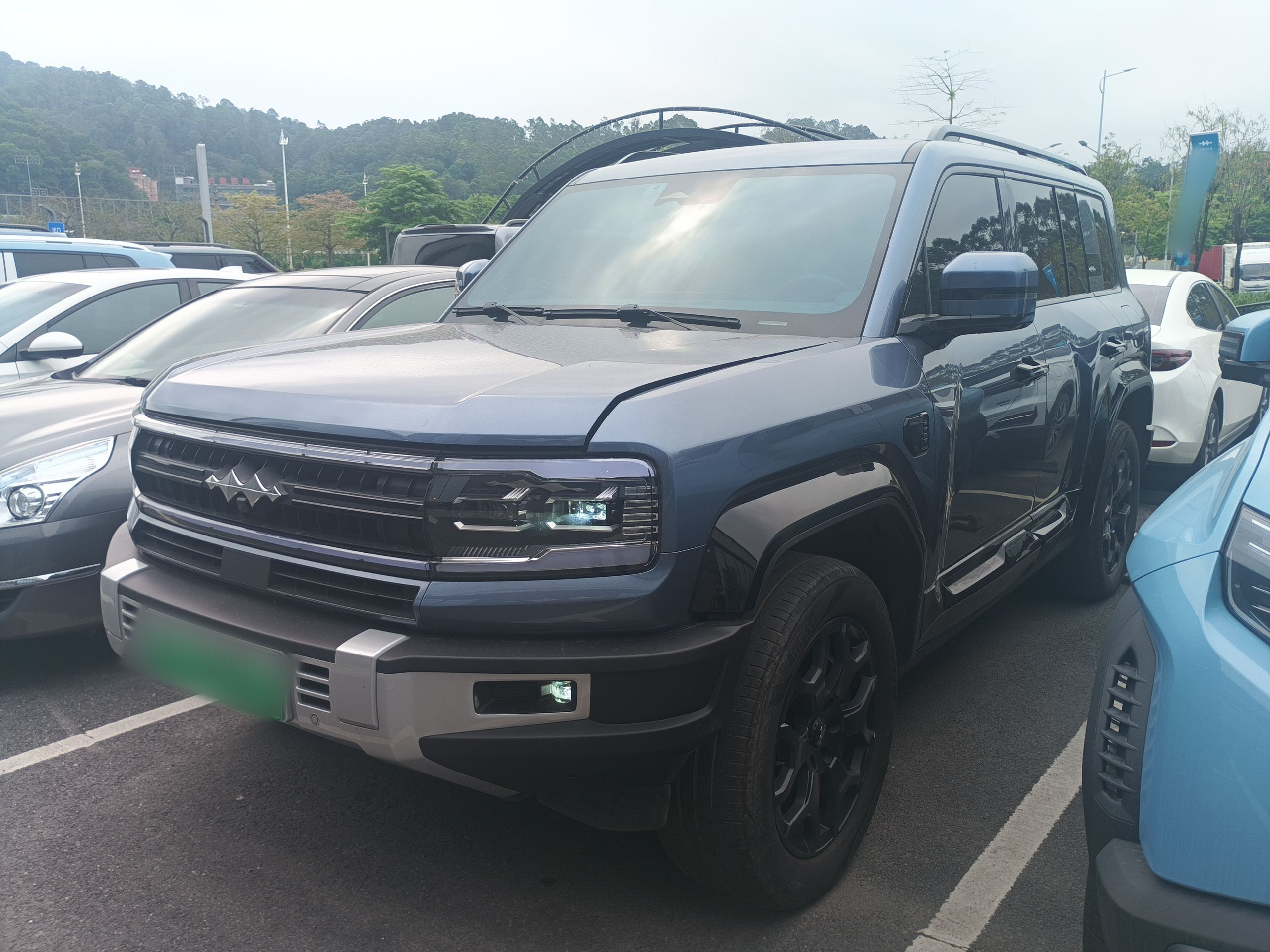 Parte inferior delantera