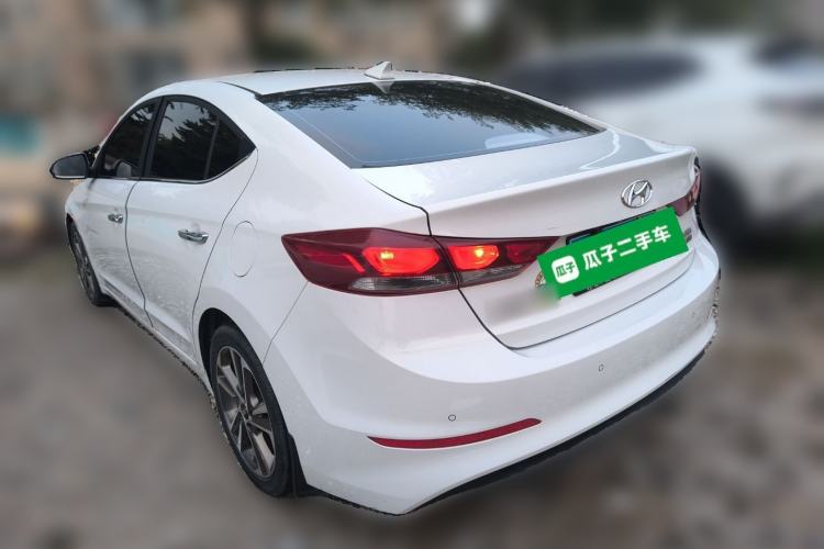 Used Hyundai Elantra (6th Generation / Lingdong) 2016 1.6L Automatic ZhiXuan – Elite Version Rear Left 45 Deg