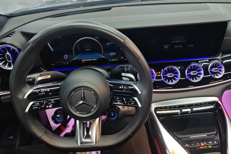 Used Mercedes-Benz AMG GT 2023 AMG GT 50 Four-Door Coupe Center Console