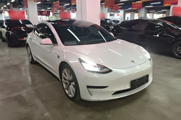 Used Tesla Model 3 2020 Revised Version Standard Range Rear-Wheel Drive – Upgraded Edition Front Right 45 Deg