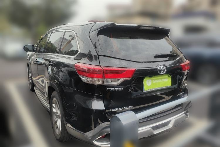 Used Toyota Highlander 2018 2.0T Four-Wheel Drive Luxury Version 7 Seats China VI Standard Rear Left 45 Deg