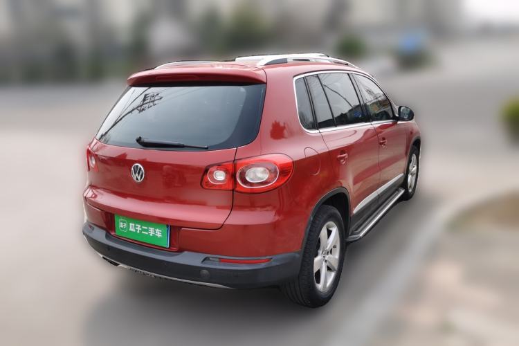 Used Volkswagen Tiguan 2012 1.8TSI Automatic All-Wheel Drive Elite Edition Rear Right 45 Deg