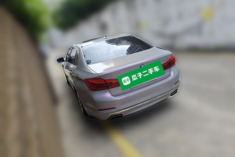 Used BMW 5 Series New Energy 2020 530Le Luxury Package Rear Left 45 Deg