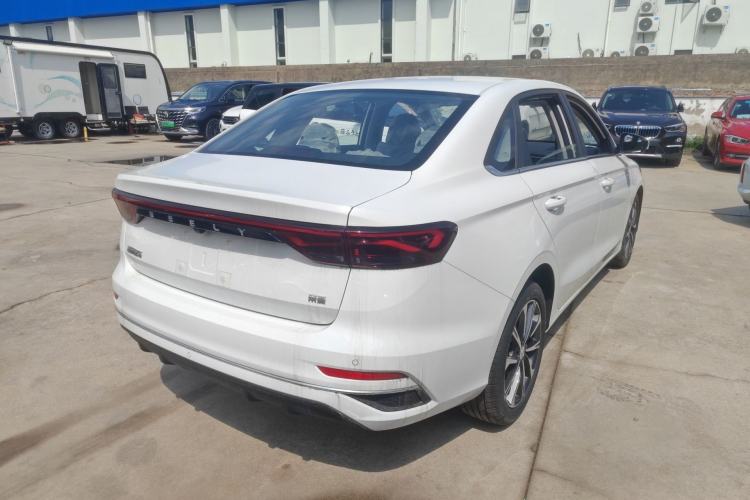 Used Geely Auto Emgrand 2026 Model 4th Generation 4 Millionth Anniversary Edition 1.5L CVT Feiyue Edition Rear Right 45 Deg