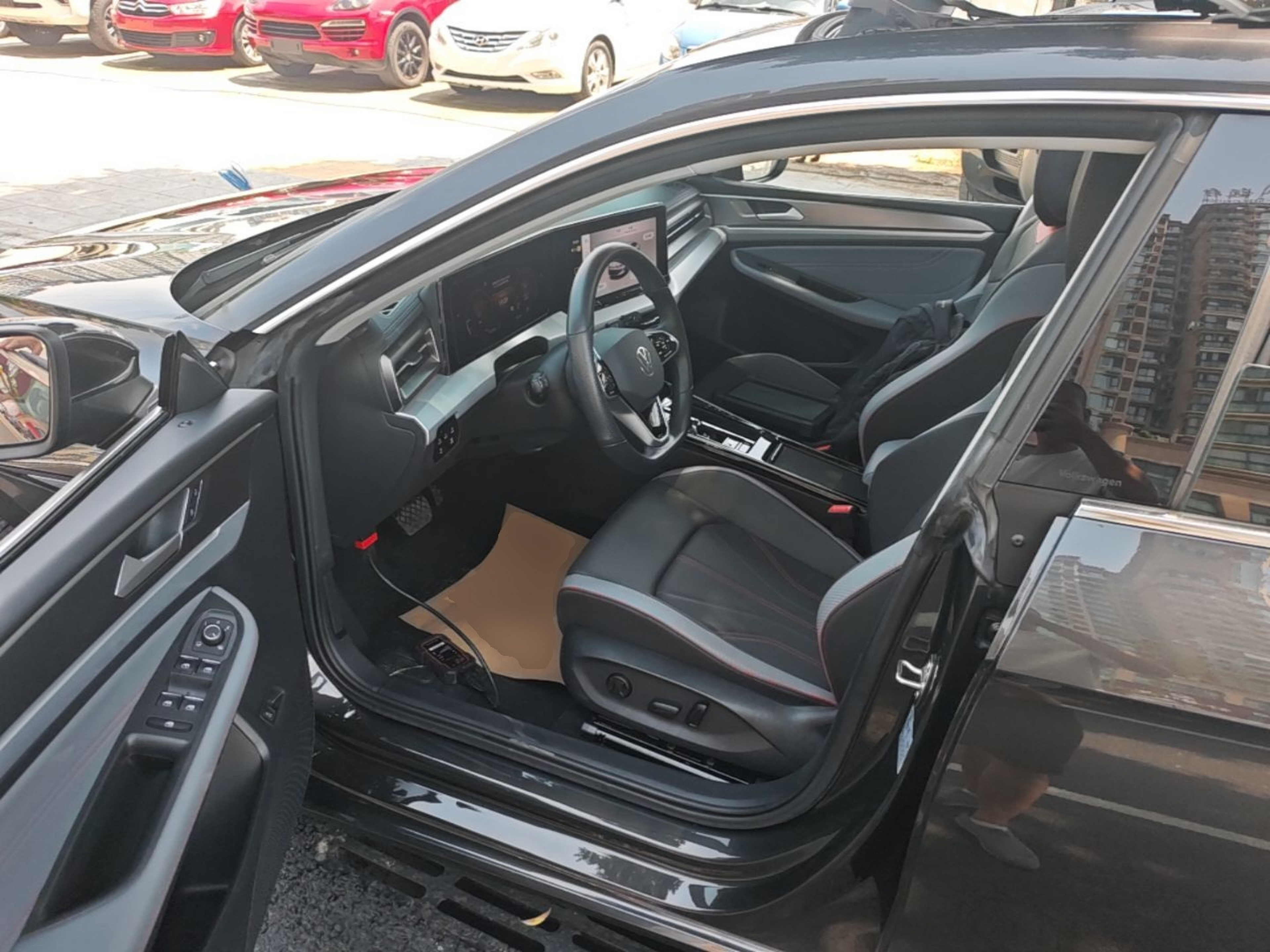 Avant de la voiture