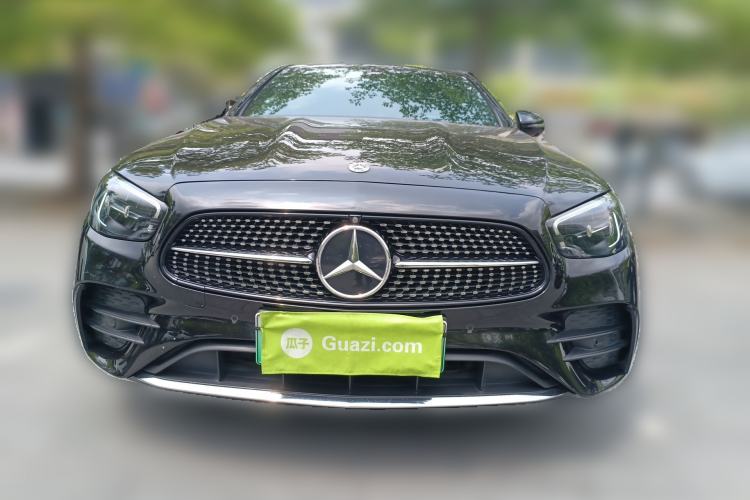 Used Mercedes-Benz E-Class New Energy 2022 Second Facelift E 350 e L Plug-in Hybrid Sports Sedan Front