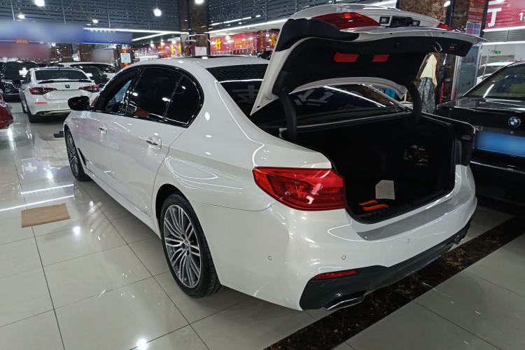 Used BMW 5 Series 2018 Restyled 530Li Leading Edition M Sport Package Rear Left 45 Deg