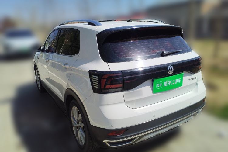 Used Volkswagen T-Cross 2019 1.5L Automatic Comfort Edition Rear Left 45 Deg